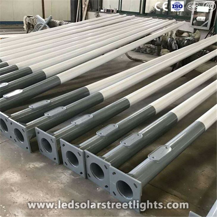 2 Solar Street Light Pole